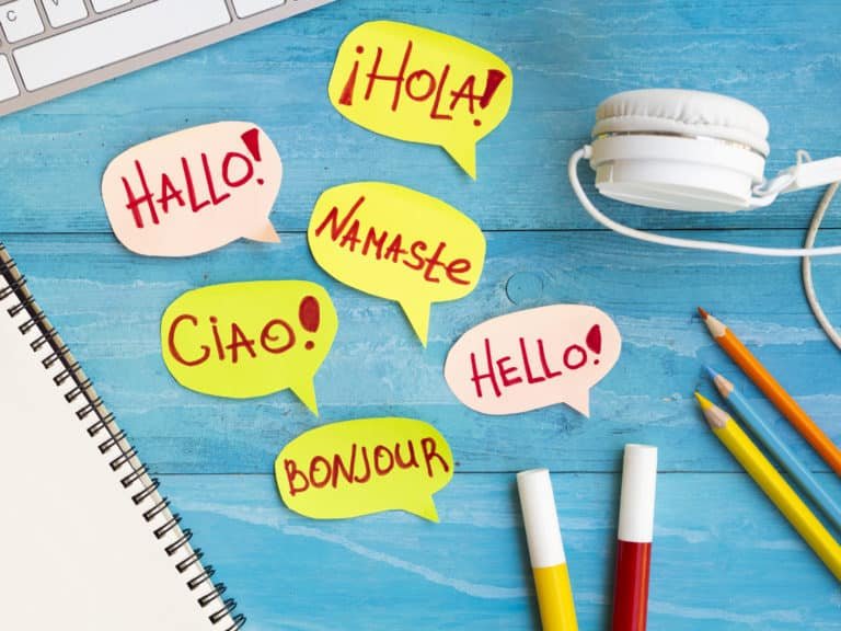 idiomas en el exterior